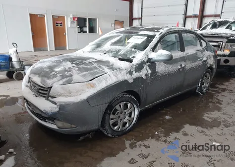 2010 Hyundai Elantra Gls from USA, damaged, VIN KMHDU4AD2AU828300